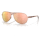 Oakley OO4079 Feedback Sunglasses - Womens, Satin Rose Gold Frame, Prizm Rose Gold Lens, 59, OO4079-407944-59
