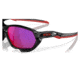 Oakley OO9019A Plazma A Sunglasses - Mens, Black Ink Frame, Prizm Road Lens, Asian Fit, 59, OO9019A-901902-59