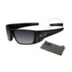 Oakley SI Fuel Cell Sunglasses, Matte Black Steel Flag Icon Frame, Rectangle Grey Lens, OO9096-82