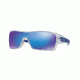 Oakley TURBINE ROTOR OO9307 Sunglasses 930710-32 - Polished Clear Frame, Sapphire Iridium Lenses