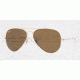 Ray-Ban Aviator Large Metal Sunglasses RB3025 001/57-5814 - Arista Crystal Brown Polarized