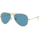 Ray-Ban Aviator Large Metal RB3025 Sunglasses, Legend Gold, Blue, 55, RB3025-9196S2-55