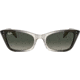 Ray-Ban Lady Burbank RB2299 Sunglasses, Grey Gradient Lenses, Transparent Gray, 52, RB2299-134071-52