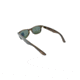 Ray-Ban New Wayfarer Sunglasses, 52mm, Tortoise Frm, Green Crystal Lens, Polrizd 902-58-5218