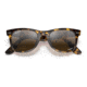 Ray-Ban RB2140 Original Wayfarer Sunglasses, Yellow Havana Frame, Silver/Brown Chromance Lens, Polarized, Asian Fit, 52, RB2140F-1332G5-52