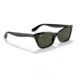 Ray-Ban RB2299 Lady Burbank Sunglasses - Women's, Black Frame, Green Lens, 55, RB2299-901-31-55