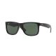 Ray-Ban RB4165 Standard Sunglasses, Black Frame, Green Lenses, 601-71-55