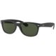 Ray-Ban RB2132 New Wayfarer Sunglasses, Green Lenses, 646231-55