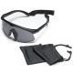 Revision Sawfly Ballistic Eyeshield Basic Kit - Solar/Smoke Lens, Large Black Frame 400760514
