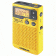 Sangean AM/FM/NOAA Weather Emergency Alert, Speaker, Digital Tuning, Yellow DT-400W