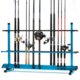 Savior Equipment Aluminum Fishing Rod Rack, 48 Slot, Ocean Blue, 46.5in x 30.25in x 14.75in, RK-FRODAL-48-OB