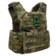 Shellback Tactical Skirmish Plate Carrier, Shooter and SAPI, Black, One Size, SBT-9020-BK