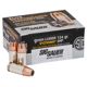 SIG SAUER Elite V-Crown 9mm Luger 124 Grain Jacketed Hollow Point Brass Cased Centerfire Pistol Ammo, 20 Rounds, E9 mmA2-20