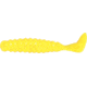 Slider Crappie Panfish Grub, 18, 1.5in, Yellow, CSG14
