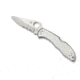 Spyderco Delica 4 Pocket Folding Knife, 2.88 in, VG-10 Partially Serrated Blade, Steel Handle, C11PS