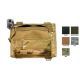 Tactical Assault Gear MOLLE Admin Rampage Pouch, Coyote Tan, Zip Closure 812327