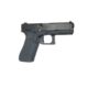 TALON Grips Handgun Grip, Glock 17/45 Gen5 MOS, No Backstrap, Rubber/Black, 379R