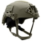 Team Wendy EXFIL Rail 3.0 Ballistic Helmet, LED Left Eye Dominant Retention, Green, 2XL, 73-R3-72S-E72-L