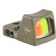Trijicon RM01 RMR Type 2 LED Red Dot Sight, 3.25 MOA Red Dot, No Mount, Hard Anodized, FDE, 700624