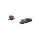 Trijicon HD XR Night Sight Set, Orange Front Outline for Springfield Armory XD/XDM, Black, 600871