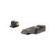 Trijicon HD XR Night Sight Set, Yellow Front Outline for Smith and Wesson M&amp;P, SD9 VE, SD40 VE, Black, 600850
