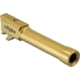 TRYBE Defense Sig Sauer P365 Match Grade Threaded Pistol Barrel, Gold TIN, TPBSIG365V2-TIN-V2