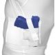 Undertech Undercover Crew-Neck Concealment Holster Shirt,White 4003-WHI-MD