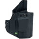 Viridian Weapon Technologies Kydex IWB Holster, Smith &amp; Wesson - M&amp;P Shield 9/40, No Laser, Left, Black, 951-0027