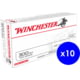 Winchester USA RIFLE .300 AAC Blackout 125 grain Full Metal Jacket Centerfire Rifle Ammo, 200 Rounds