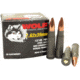 Wolf Ammo 7.62x39 122 Grain Full Metal Jacket Steel Cased Rifle Ammo, 20 Rounds, 762WFMJ122