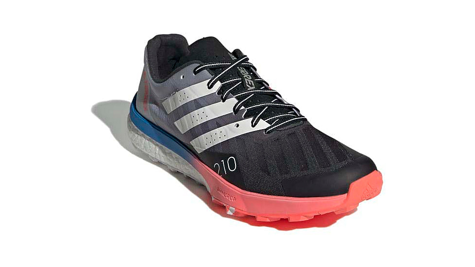 Adidas Terrex Speed Ultra Trail Running Shoes - Womens, Core Black/Crystal White/Turbo, 7.5, H03192-7.5