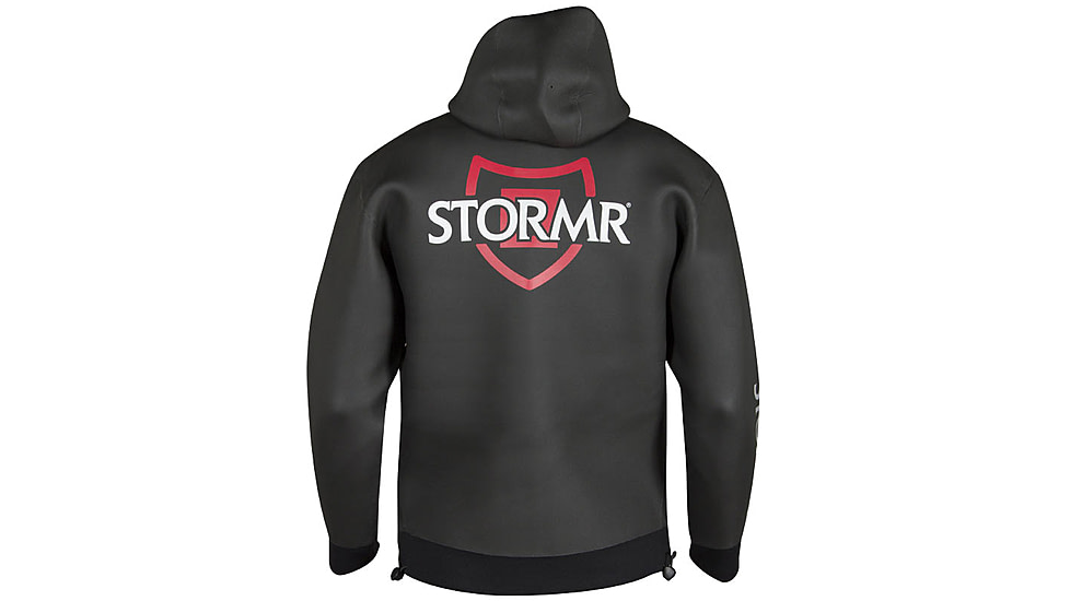 Stormr Swell Neoprene Hoodie - Mens, Black, Large, R515MF-01-L