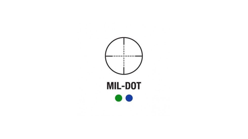 Illuminated Green/ Blue Mil-Dot, EDEMO1