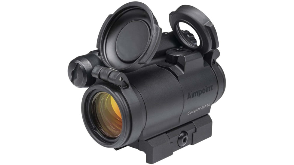 Aimpoint CompM5 Red Dot Reflex Sight, 2 MOA Dot Reticle, w/ Picatinny Mount, Black, Semi Matte, Anodized, 200350