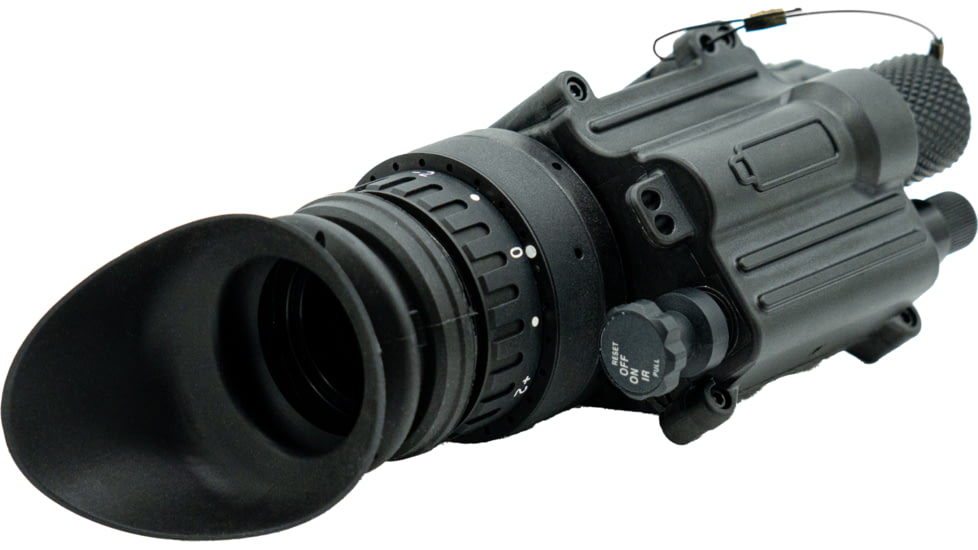 Armasight PVS-14 1x27mm Night Vision Monocular, Powered by Pinnacle Elite Gen 3 Ghost White Phosphor IIT, Black, NEBF60151G9DL1