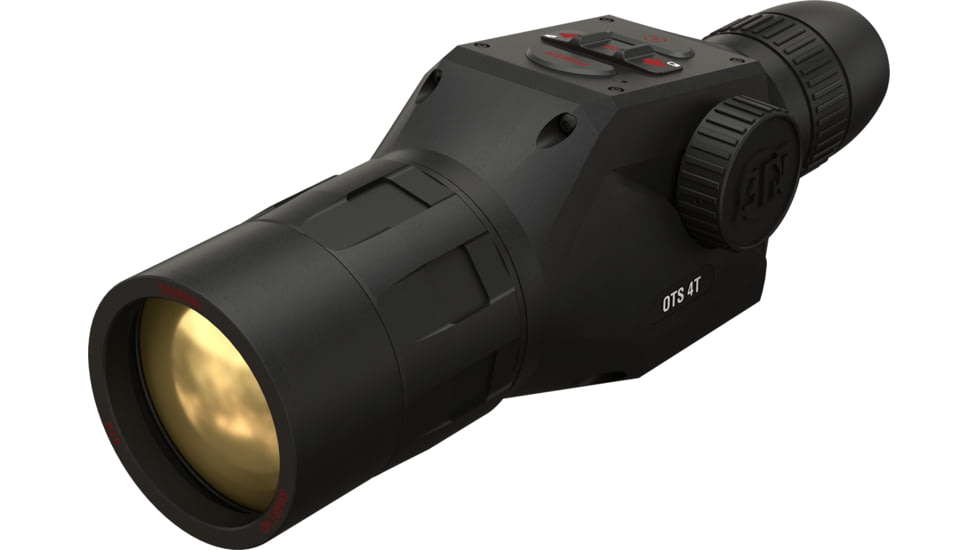 ATN OTS 4T, 4-40x, 640x480, Thermal Viewer w/ Full HD Video rec, WiFi, Smooth zoom, iOS/Android Controlling App, Black, TIMNO4644A