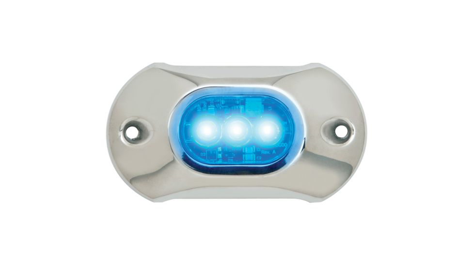 Attwood Marine Light Armor Underwater LED Light - 3 LEDs - Blue 54555