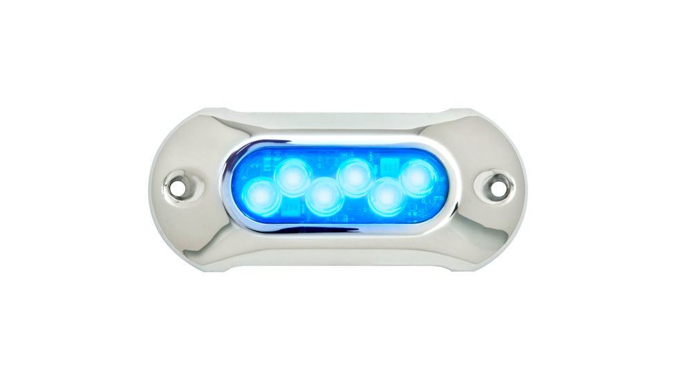 Attwood Marine Light Armor Underwater LED Light - 6 LEDs - Blue 54558