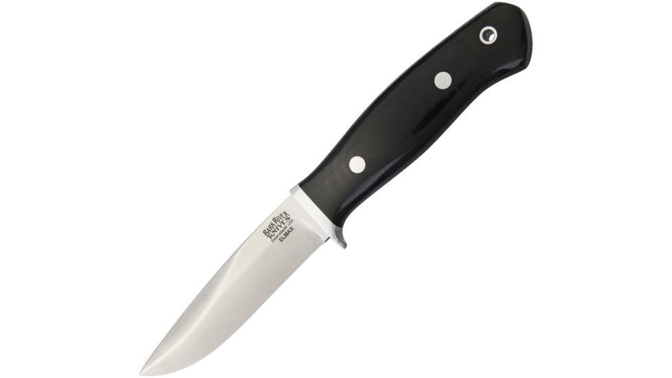 Bark River Snowy River Black Micarta Fixed Blade Knife | 21% Off w ...