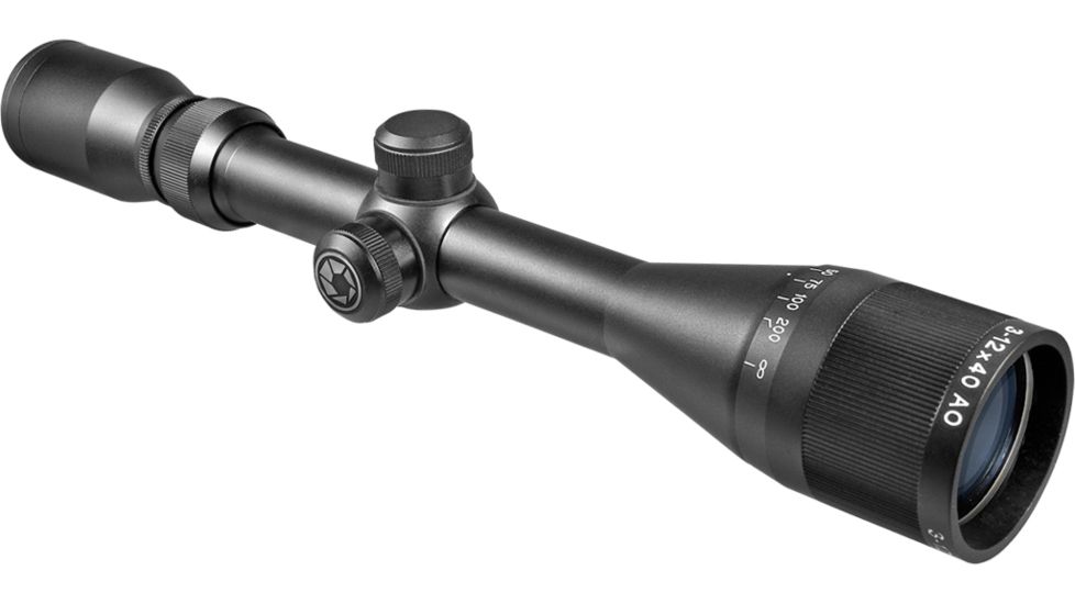 Barska 3-12x40 Air Gun Rifle Scope w/ Mil Dot Reticle &amp; Adjustable Objective - AC10008