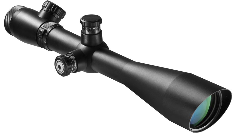 Barska 4-16x50mm Illuminated Rifle Scope, Mil-Dot Sniper Reticle - AC11670
