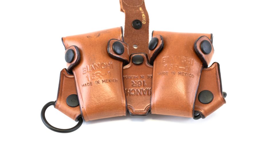 Bianchi X16 Agent X Shoulder Holster, Unlined, Plain Tan, Right Hand - S&amp;W 15 - 17262