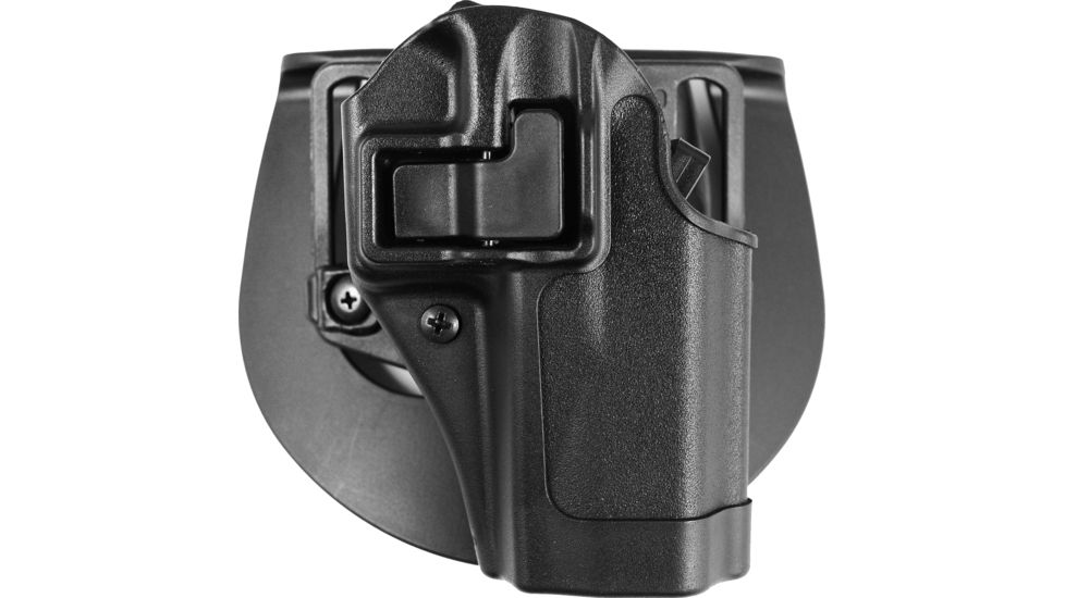 Blackhawk Serpa CQC Concealment Holster with Matte Finish w/Belt Loop and Paddle, Black, Right Hand, S&amp;W M&amp;P 410525BK-R