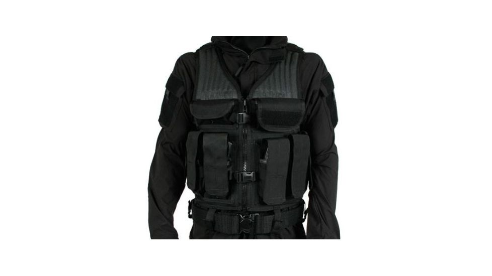 BlackHawk Omega Elite Tactical Vest #1, Size 191, Black