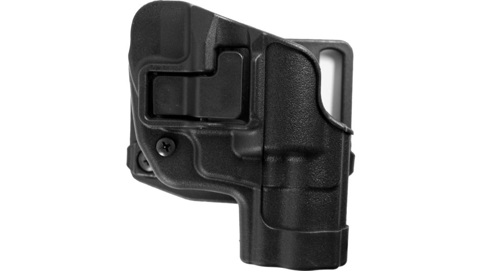 Blackhawk Serpa CQC Concealment Holster with Matte Finish w/Belt Loop and Paddle, Black, Right Hand, Taurus 85, 410532BK-R
