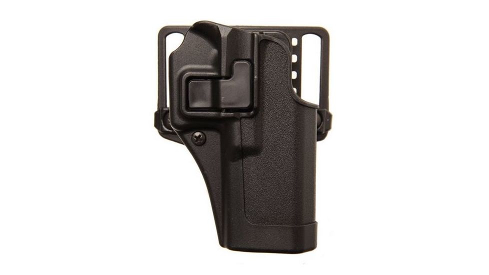 Blackhawk Serpa CQC Concealment Holster with Matte Finish w/Belt Loop and Paddle, Black, Right Hand, Glock 43, 410568BK-R