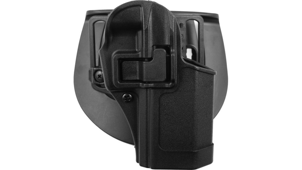 Blackhawk Serpa CQC Concealment Holster with Matte Finish w/Belt Loop and Paddle, Black, Right Hand, Ruger P95, 410512BK-R