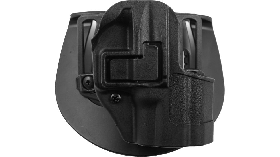 Blackhawk Serpa CQC Concealment Holster with Matte Finish w/Belt Loop and Paddle, Black, Right Hand, Springfield XD Sub-Compact 410531BK-R