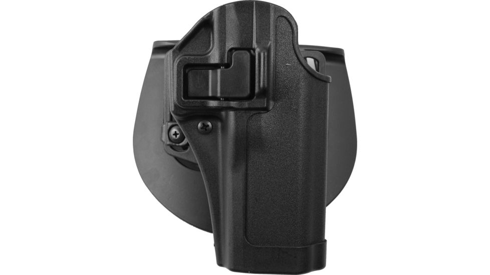 Blackhawk Serpa CQC Concealment Holster with Matte Finish w/Belt Loop and Paddle, Black, Right Hand, Taurus 24/7 OSS, 410519BK-R