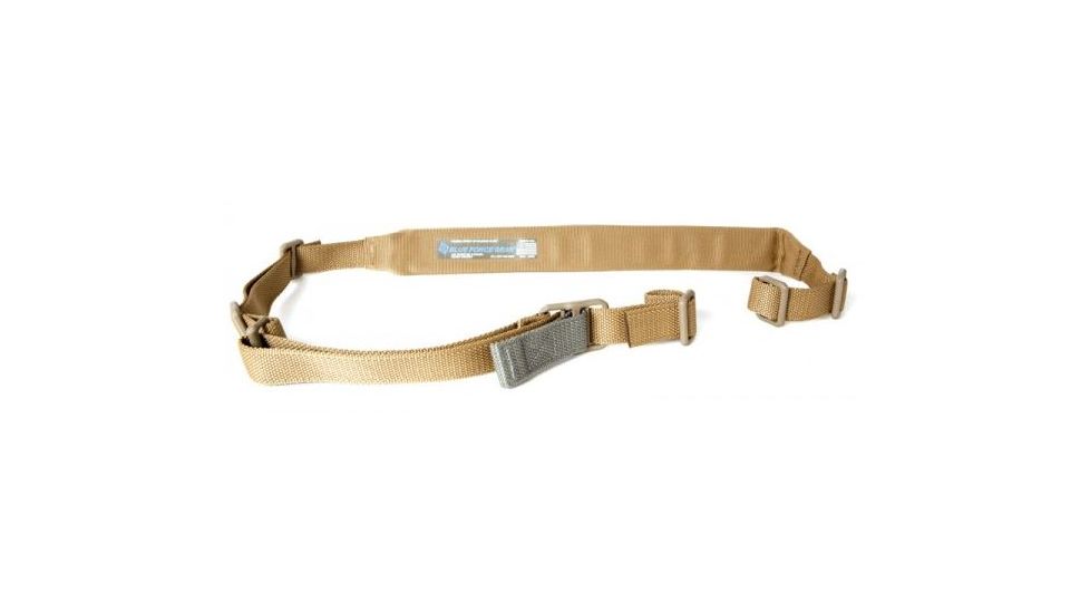 Blue Force Gear Vickers Combat Applications Padded Sling w/Nylon Adjuster, Coyote Tan, VCAS-200-OA-CB